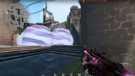 B-Site attacking smokes in-game view (Image via Riot Games)